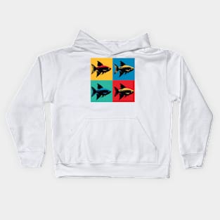 Black Phantom Tetra - Cool Tropical Fish Kids Hoodie